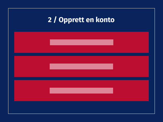 bettingsider registrer konto trinn for trinn 2