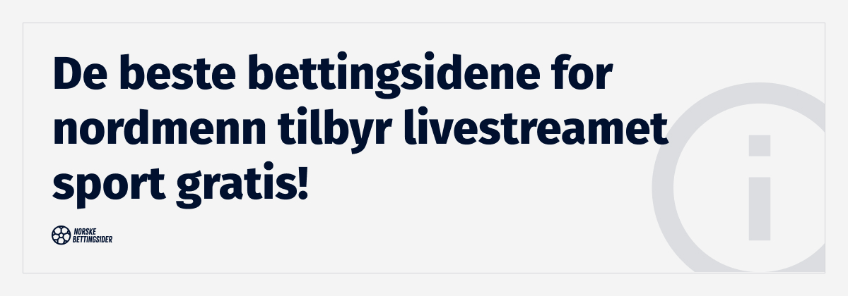 odds og live stream på hest